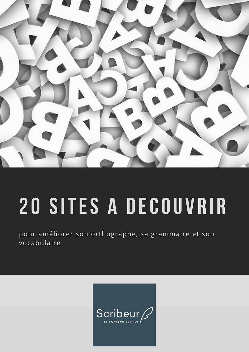 20 sites pour améliorer son orthographe, sa grammaire et son vocabulaire